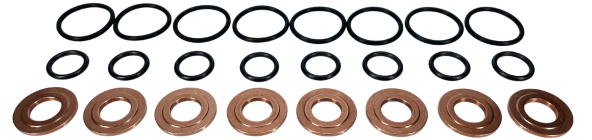 2001-2004 LB7 Duramax Seal Kit (O-Ring & Copper Gasket) (Set of 8)